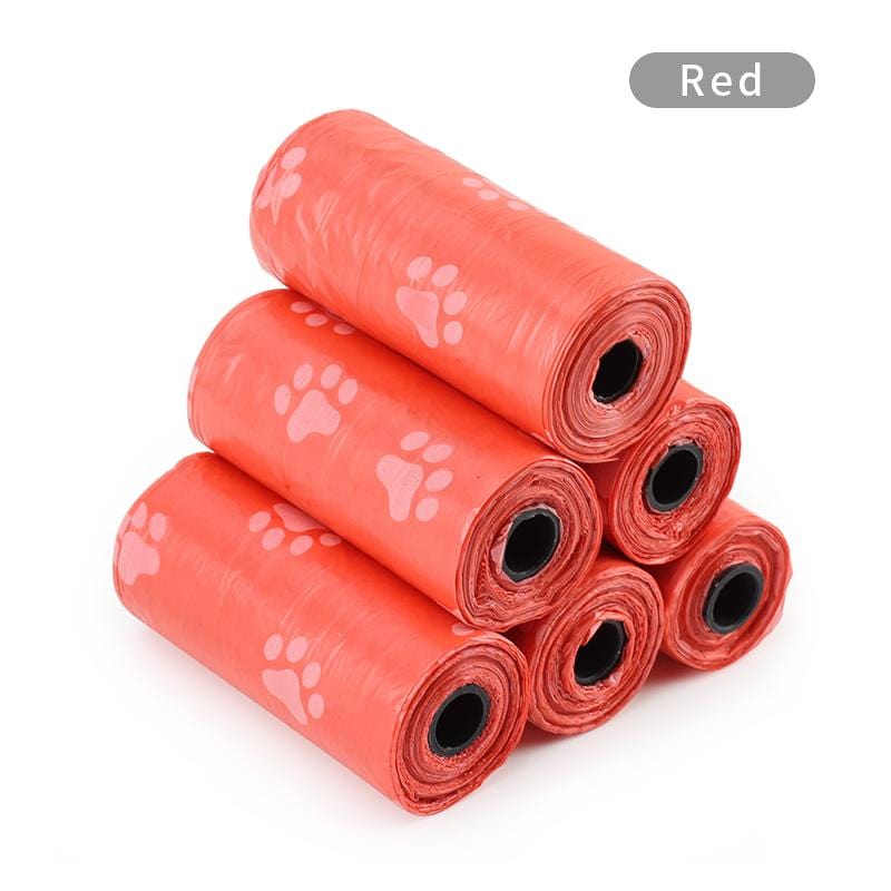 6 Pcs (Roll) Dog Poop Bag/Pets Waste Bags