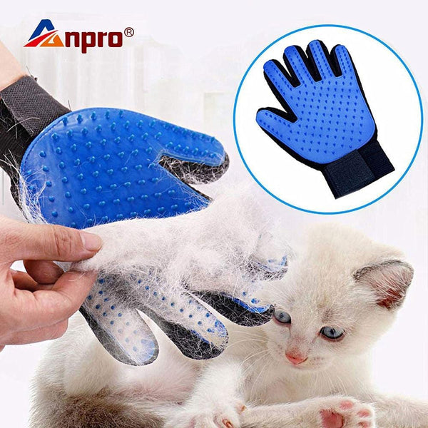 Cat Glove Hair Deshedding Brush Dog Comb for Bath Clean Massage