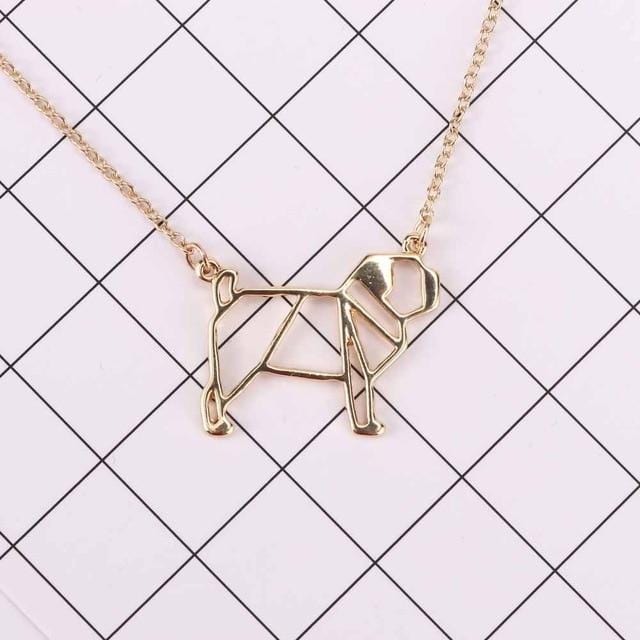 Hot Pug Necklace. Dog Pendant