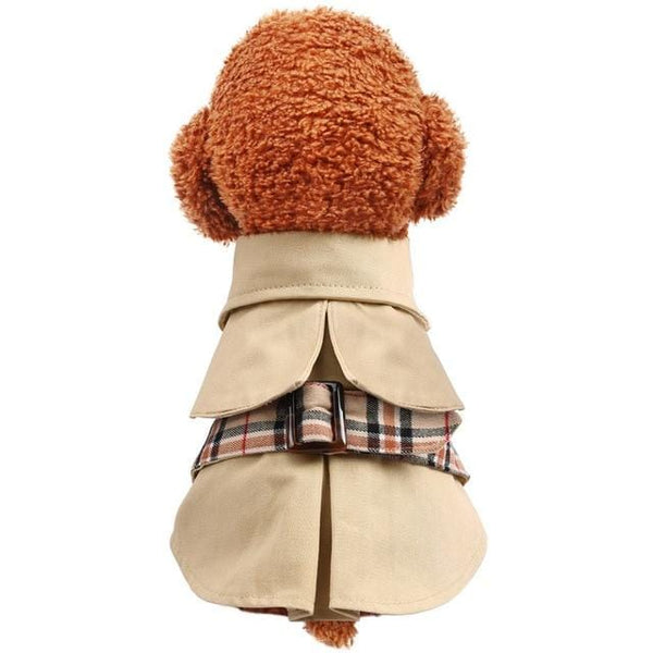 Spirng/Summer Dog Clothes Handsome Trench Coat Dress .Pets Outfits