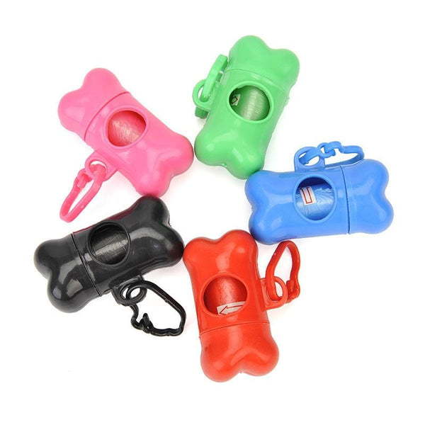 Amazing Poop Bags Dispenser Bone Shape.Bag Holder Accessories